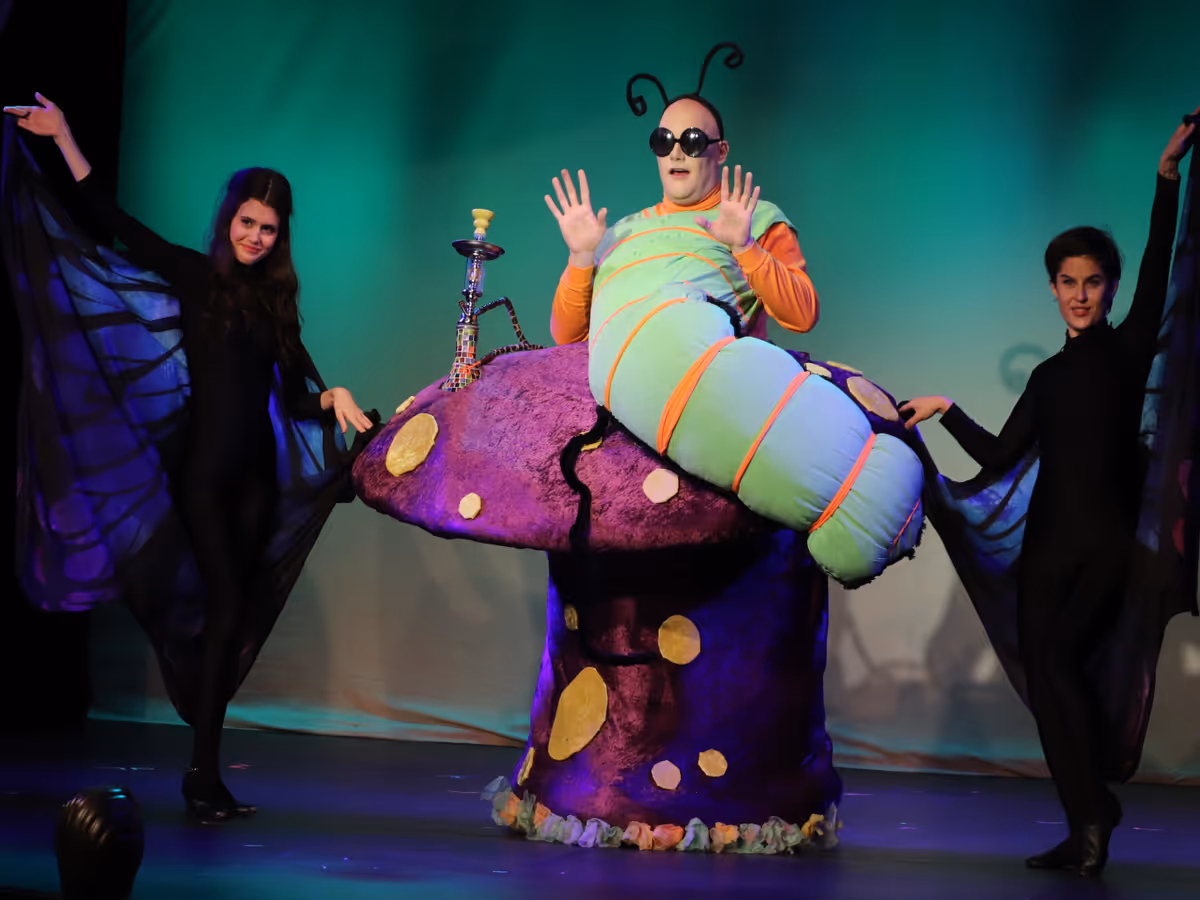 Sgouros & Bell''s Alice in Wonderland the Musical Off-Broadway  Photo by Giancarlo Osaben