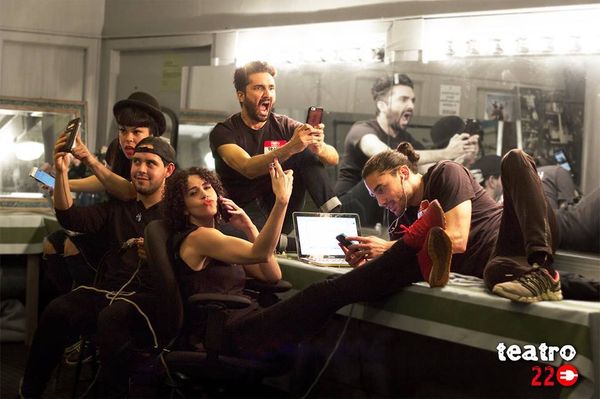 Teatro 220:
Cast from Left to Right:
Venuz Delmar
Chris Cuevas
Zu Ralat
Andrés López-Alicea
Gilberto Gabriel
Phot credit: Sheryl Loiz 1