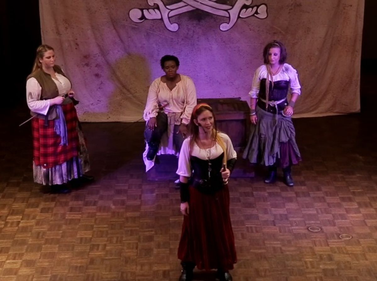 The ladies that sail under the black flag.