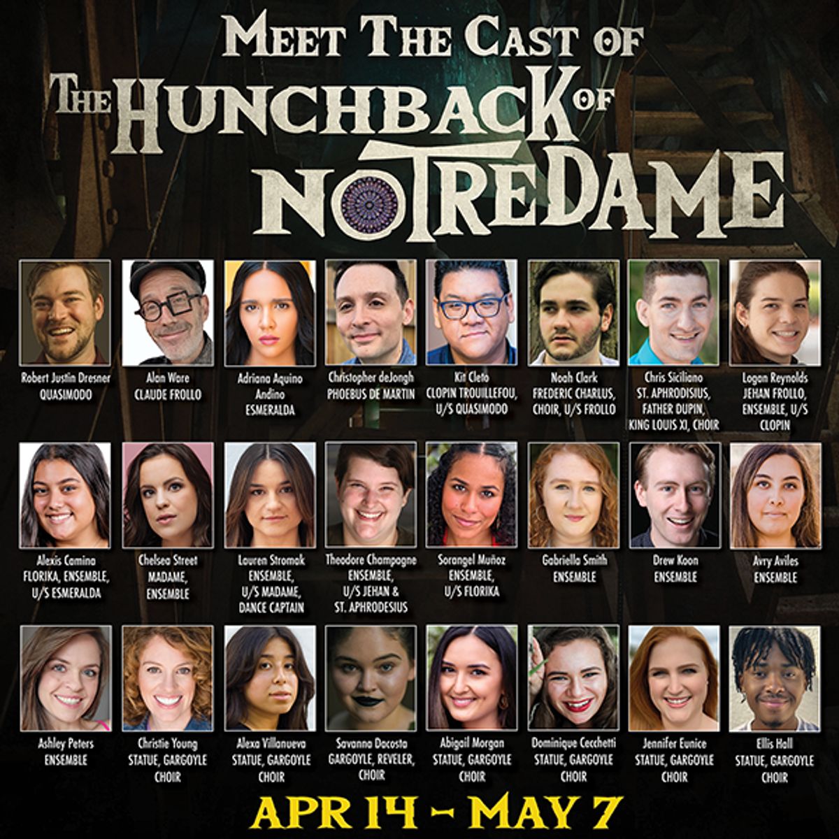 Meet the cast of "The Hunchback of Notre Dame."