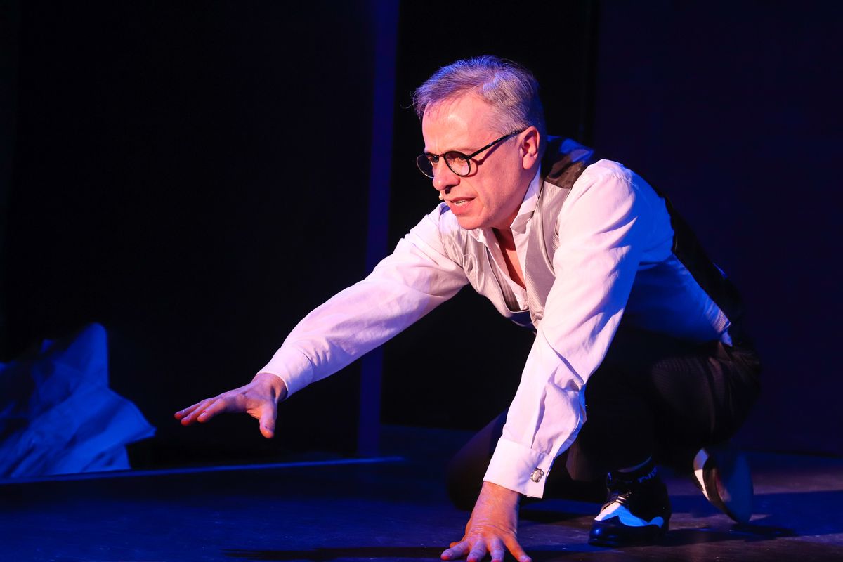 Matt Senese as Thomas Andrews in "Titanic: The Musical" Matt Senese as Thomas Andrews in "Titanic: The Musical"