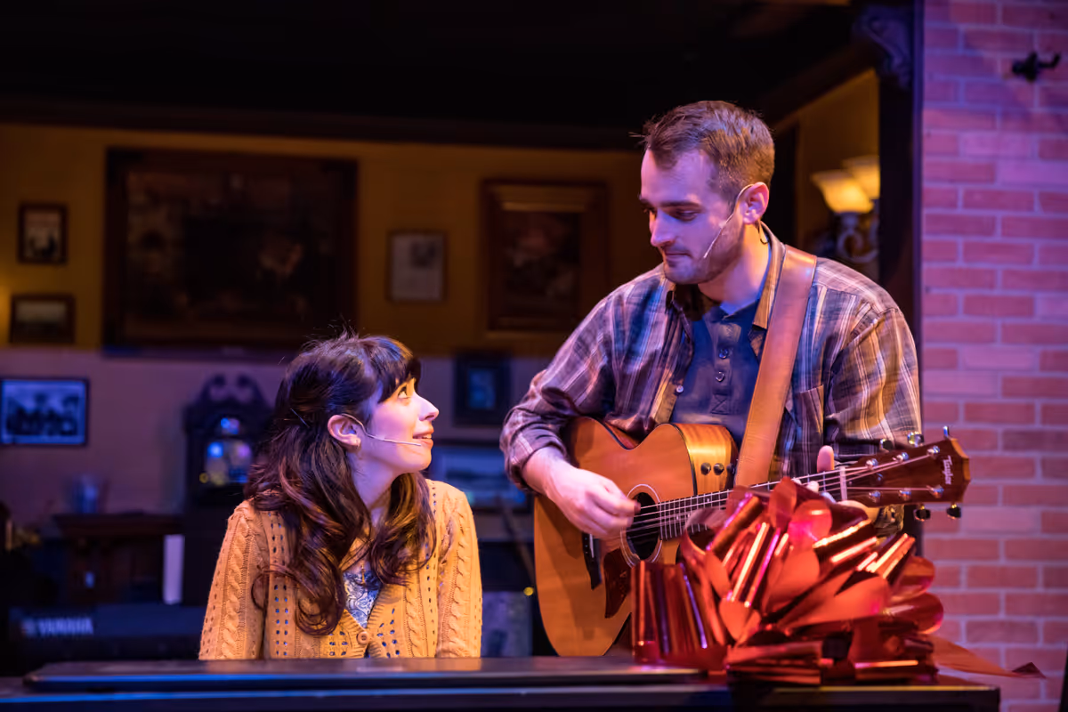 Chris Paulson & Leslie Vincent. ONCE at DalekoArts.
Photo Credit: Dan Norman. Chris Paulson & Leslie Vincent. ONCE at DalekoArts.
Photo Credit: Dan Norman.