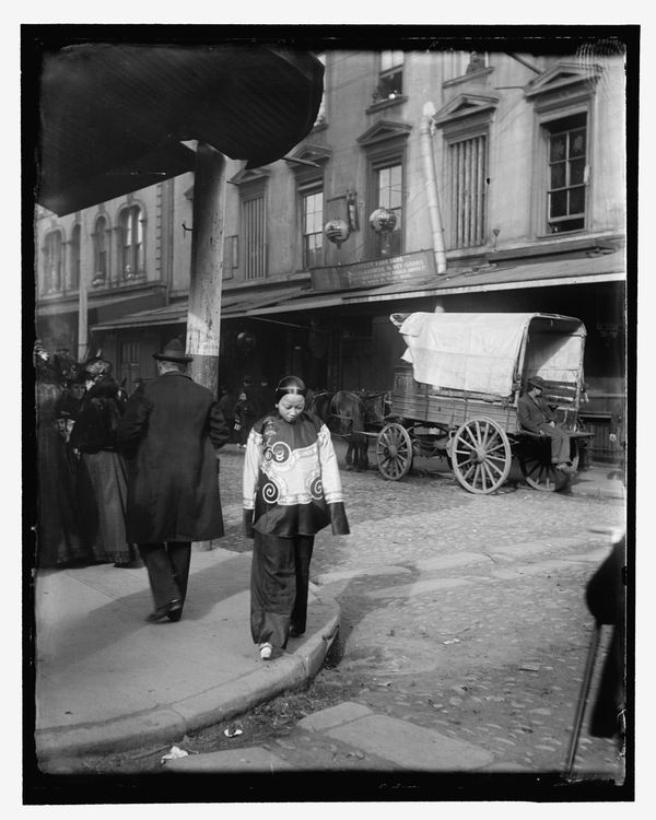 "A Slave Girl in Holiday Attire" by Arnold Arthur Genthe  Courtesy UC Bancroft Library
circa turn of the century, Chinatown, San Francisco
 1