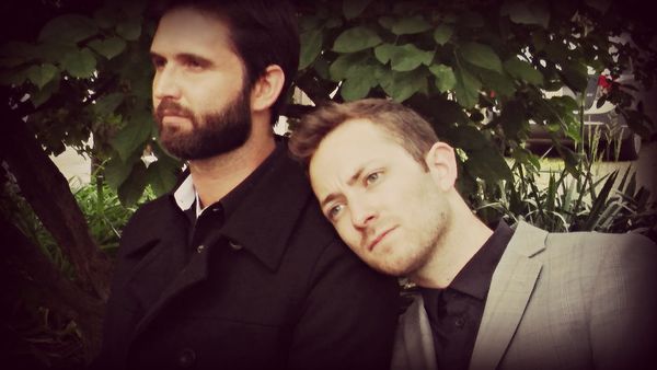 (From L to R) Cody Shope (Louis) and Andrew Trimmer (Prior) in Warehouse Theatre's production of Tony Kushner's ANGELS IN AMERICA. Photo by Kristofer Greeen. 1