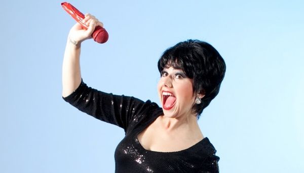 Jennifer Walls as Liza Minnelli in Liza Live! 1