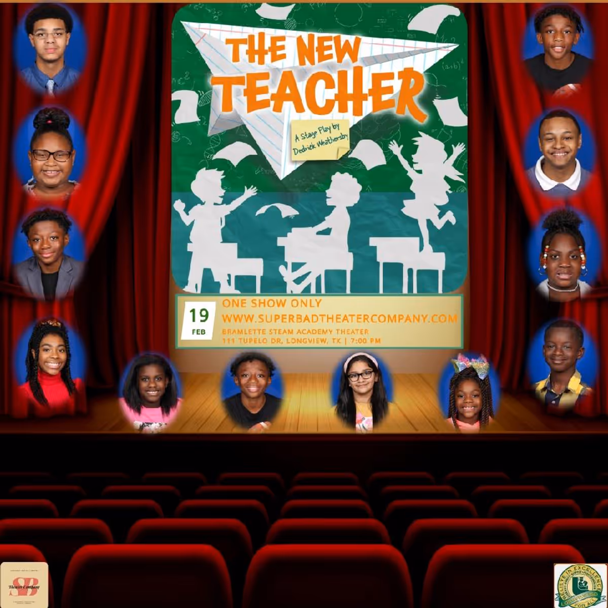 CAST flyer for the New Teacher (A Comedy Stage Play) CAST flyer for the New Teacher (A Comedy Stage Play)