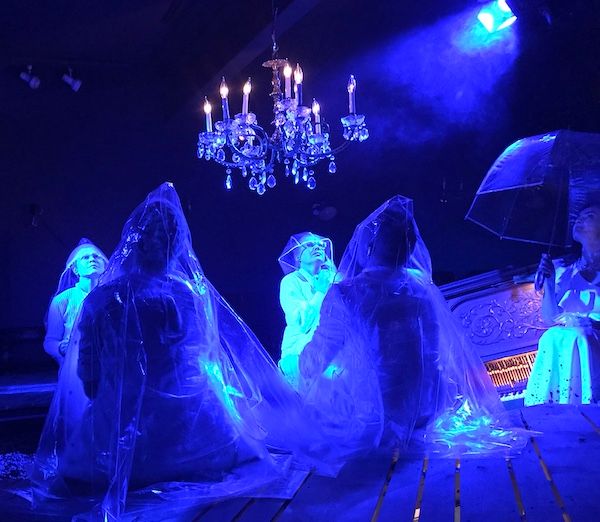 Arlekin Players Theatre is performing Marius Mayenburg's The Stone September 13 -9 at Arlekin Players Theatre in Needham. Directed by Igor Golyak with designers David R. Gammons, Jeff Adelberg, Nastya Bugaeva, and an eight-member cast.  Photos by Irina Danilova  Custodian#1 Jenya Brodskaia?Custodian#2 Misha Tyutyunik?Hannah Olga Sokolova?Heidrun Viktoriya Kovalenko?Witha Darya Denisova?Mieze Rimma Gluzman?Stephanie Anna Kovalenko?Wolfgang David Gamarnik   1