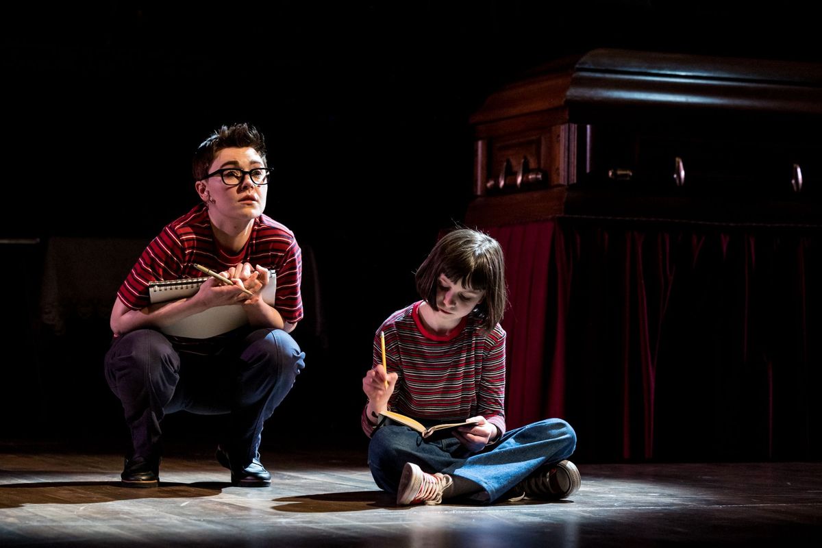 Sara Masterson (Alison) and Eve Scharback (Small Alison). Photo: Dan Norman.
