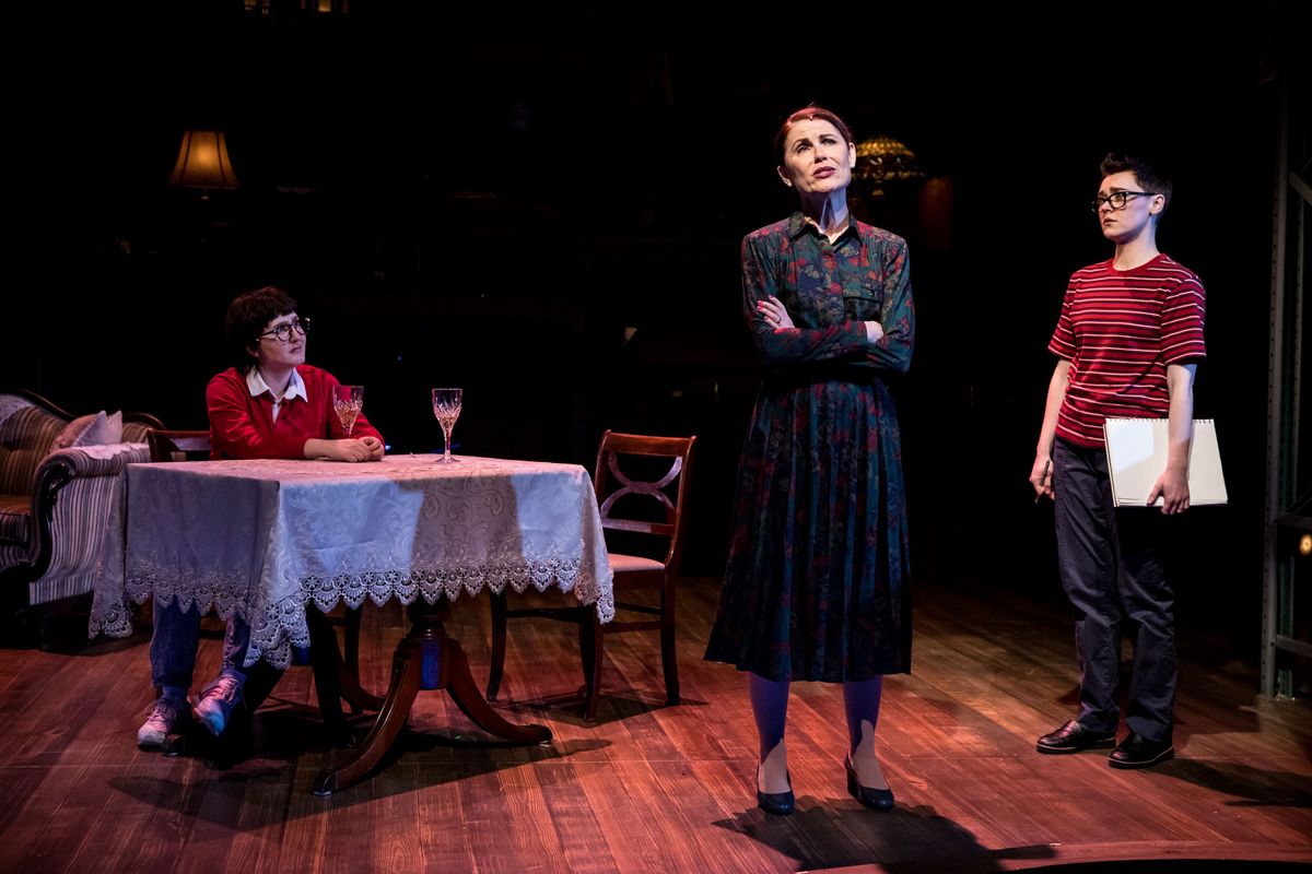 Monty Hays (Medium Alison), Ann Michels (Helen), Sara Masterson (Alison). Photo: Dan Norman.