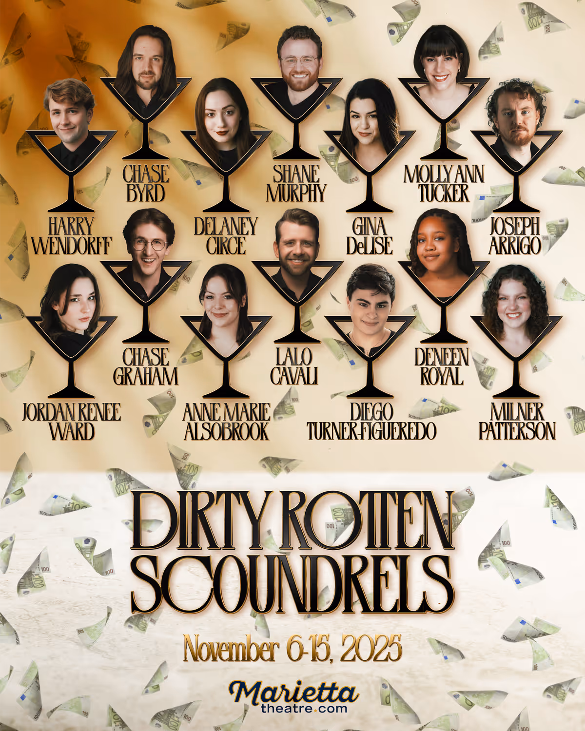 Meet the Cast of DIRTY ROTTEN SCOUNDRELS