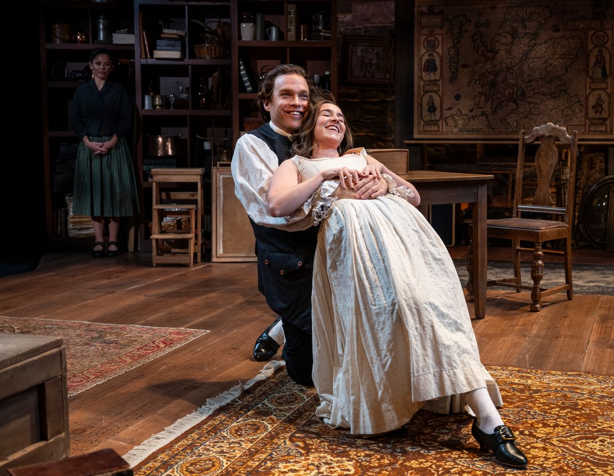 Madeline Calais-King, Josh Krause, Sarah Zapiain. Photo by Michael Brosilow.