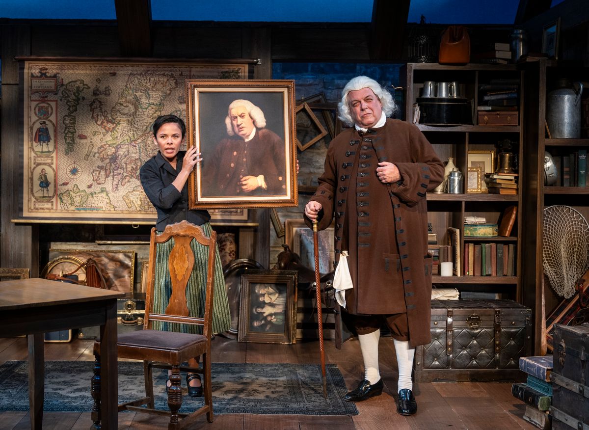 Madeline Calais-King, Brian Mani. Photo by Michael Brosilow.