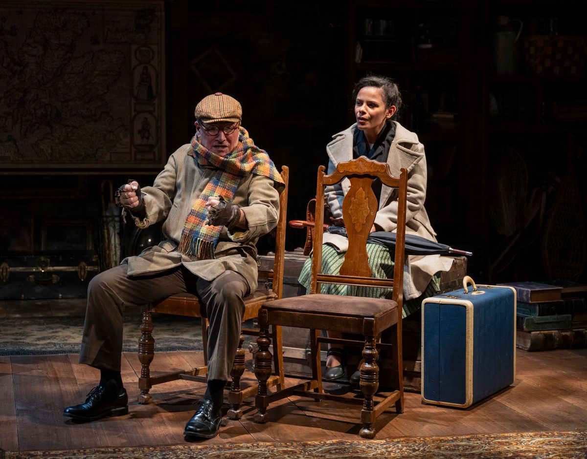 David Cecsarini, Madeline Calais-King. Photo by Michael Brosilow.