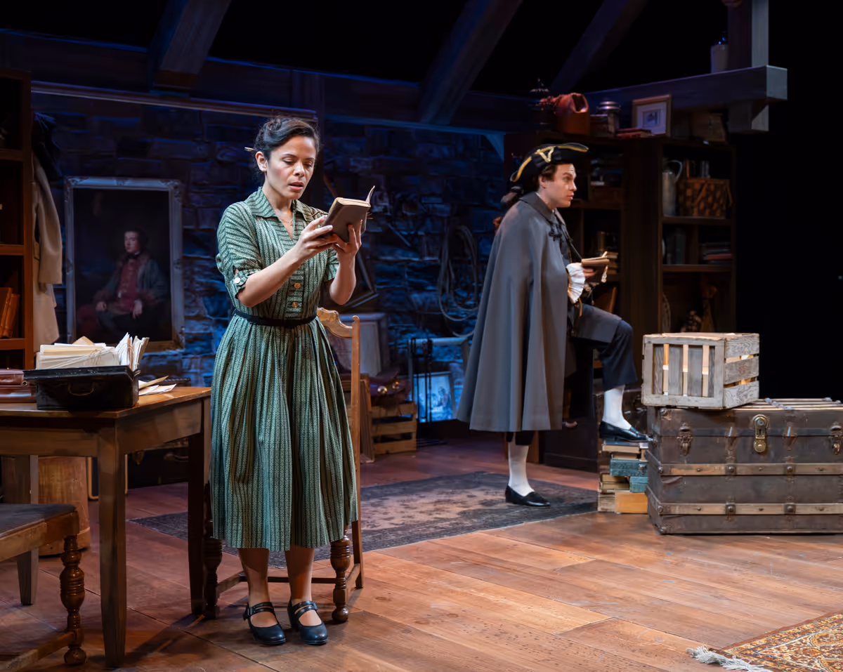 Madeline Calais-King, Josh Krause. Photo by Michael Brosilow.