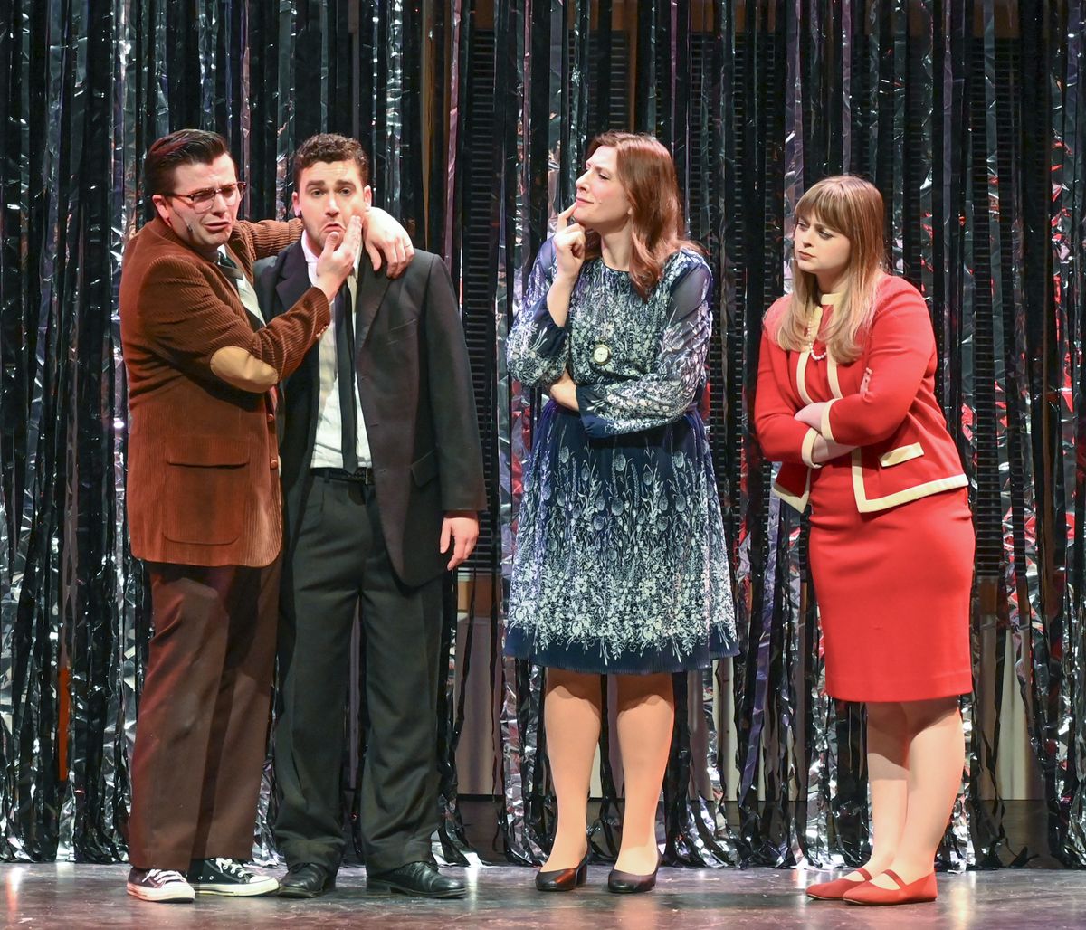 Tyler Rebello, Dan Pickar, Meghan Smith, Kathryn Kimble  Photo Credit: Bob Emerson