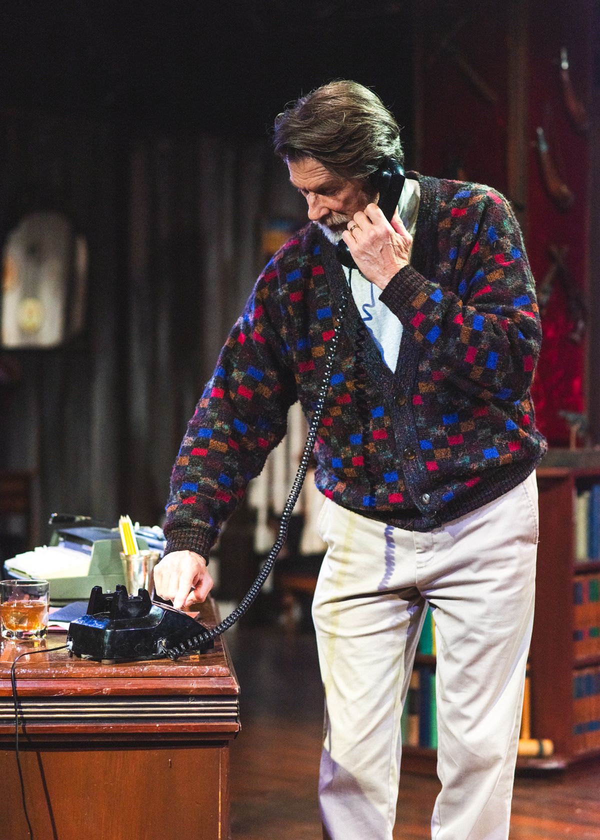 DeathTrap by Ira Levin at Spotlighters Theatre  directed by Stephen Foreman  with . . .   Syndey Bruhl ? Darren Mc Donnell  Myra Bruhl ? Aparna Sri  Clifford Anderson ? Pablo Akira Richter  Clifford A