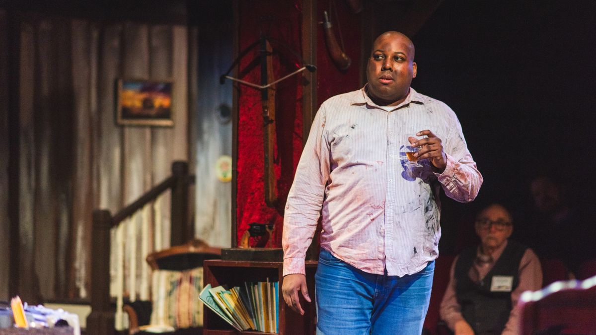 DeathTrap by Ira Levin at Spotlighters Theatre  directed by Stephen Foreman  with . . .   Syndey Bruhl ? Darren Mc Donnell  Myra Bruhl ? Aparna Sri  Clifford Anderson ? Pablo Akira Richter  Clifford A