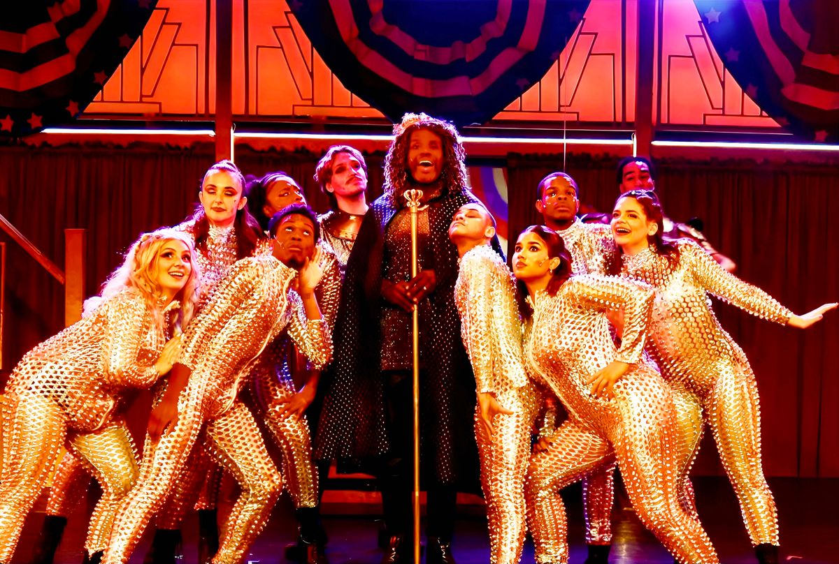 Dwayne Clark as King Charlemagne and Ensemblle.