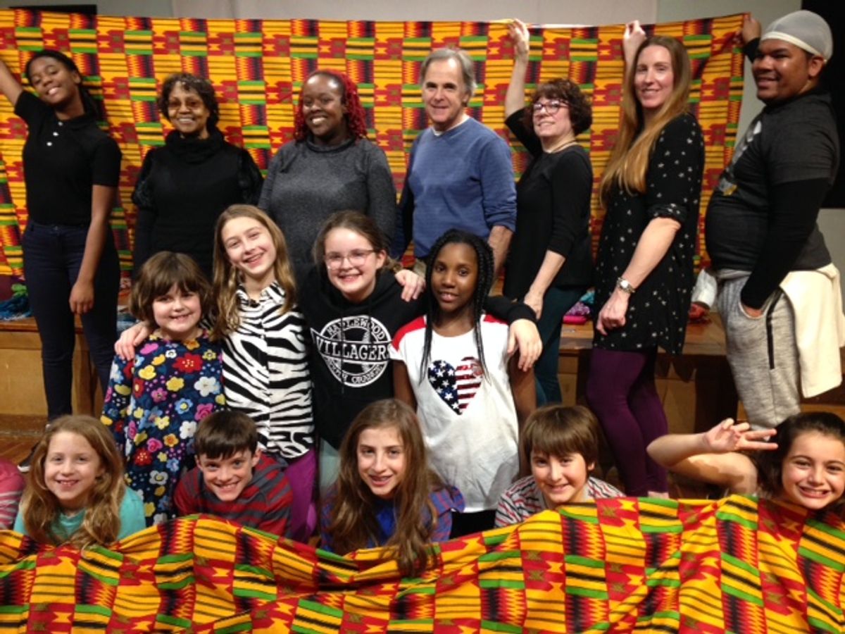 The cast of "How the World Got Wisdom," to be presented 1/31-2/9 by the Maplewood Strollers The cast of "How the World Got Wisdom," to be presented 1/31-2/9 by the Maplewood Strollers
