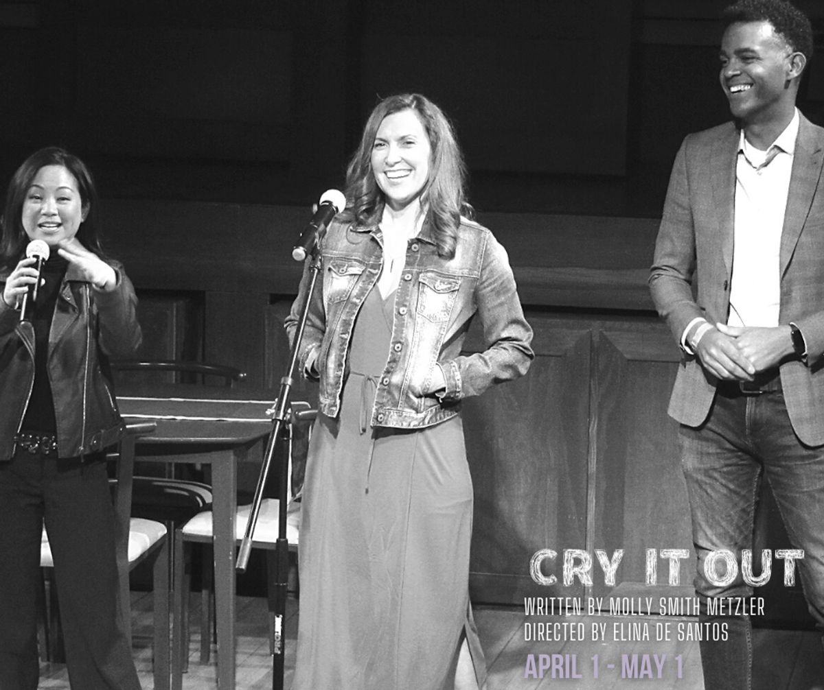 Angel Dumapias, Aubrey Saverino, and Seyto James at the Design Preview Party for "Cry It Out". "Cry it Out runs at Chance theater at Bette Aitken theater arts in Anaheim, CA Center April 1 - May 1, 2022. Photo Credit; Camryn Long Angel Dumapias, Aubrey Saverino, and Seyto James at the Design Preview Party for "Cry It Out". "Cry it Out runs at Chance theater at Bette Aitken theater arts in Anaheim, CA Center April 1 - May 1, 2022. Photo Credit; Camryn Long