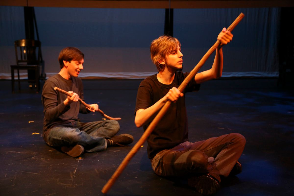 Connor Wahrman and Zack Garrity. Photo by Mike Lovett. Connor Wahrman and Zack Garrity. Photo by Mike Lovett.