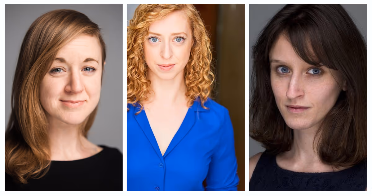 Casey Turner, Kat Moraros, and Heather Irish play the Magrath sisters in Beth Henley's Pulitzer Prize-winngin play CRIMES OF THE HEART.