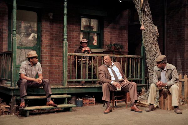 "Fences" production picture of cast. Photo by Cory Weaver 1