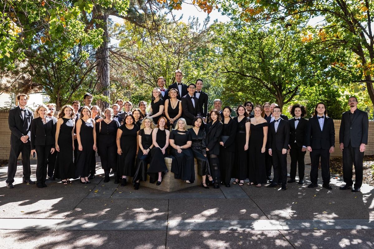 University of Northern Colorado Choir (Day of Art). Photo credit: Jam David.