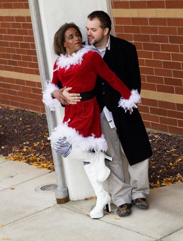 Eyvo as Angel and James Mikijanic as Collins 5