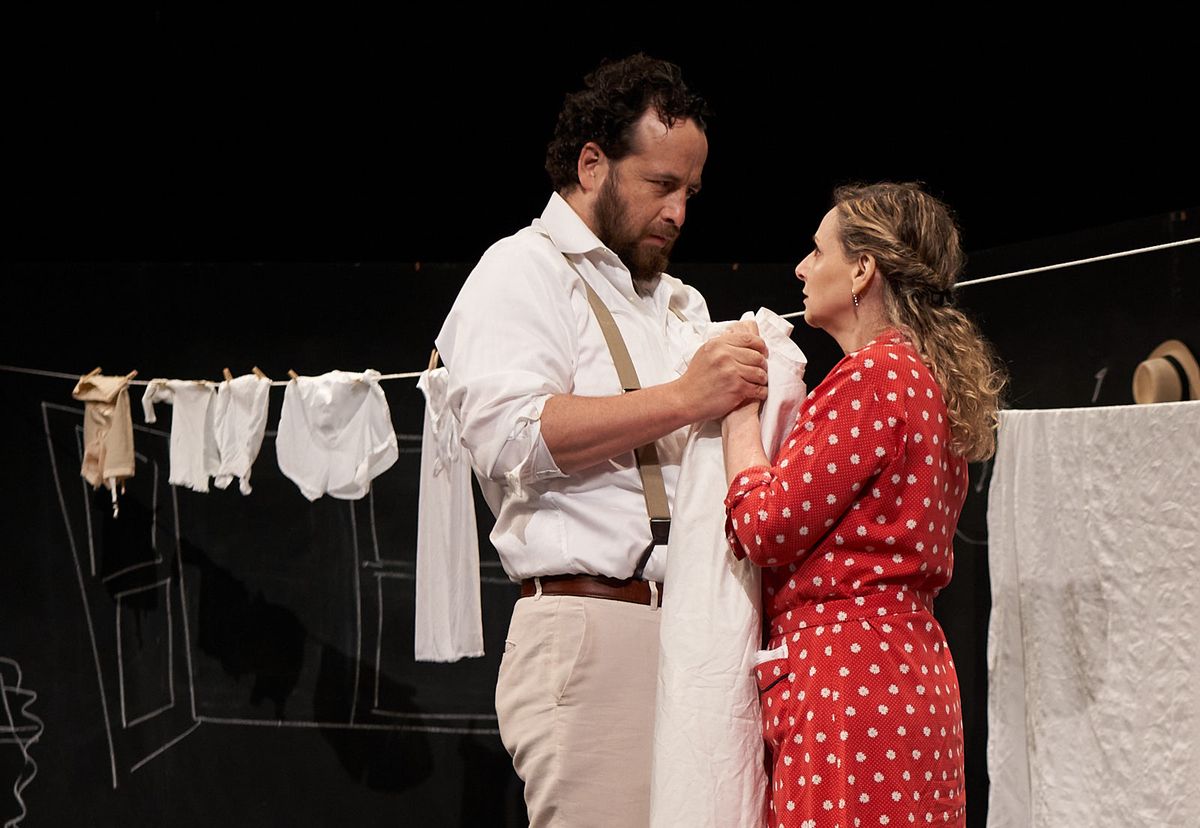A Special Day, Miami New Drama, Pictured_ Ana Graham and Antonio Vega, Photo by_ Ernesto Sempoll A Special Day, Miami New Drama, Pictured_ Ana Graham and Antonio Vega, Photo by_ Ernesto Sempoll