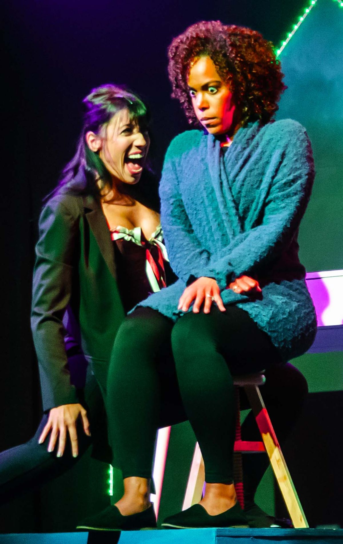 Morgan Scott as Dr. Madden and Erica Dorfler as Diana