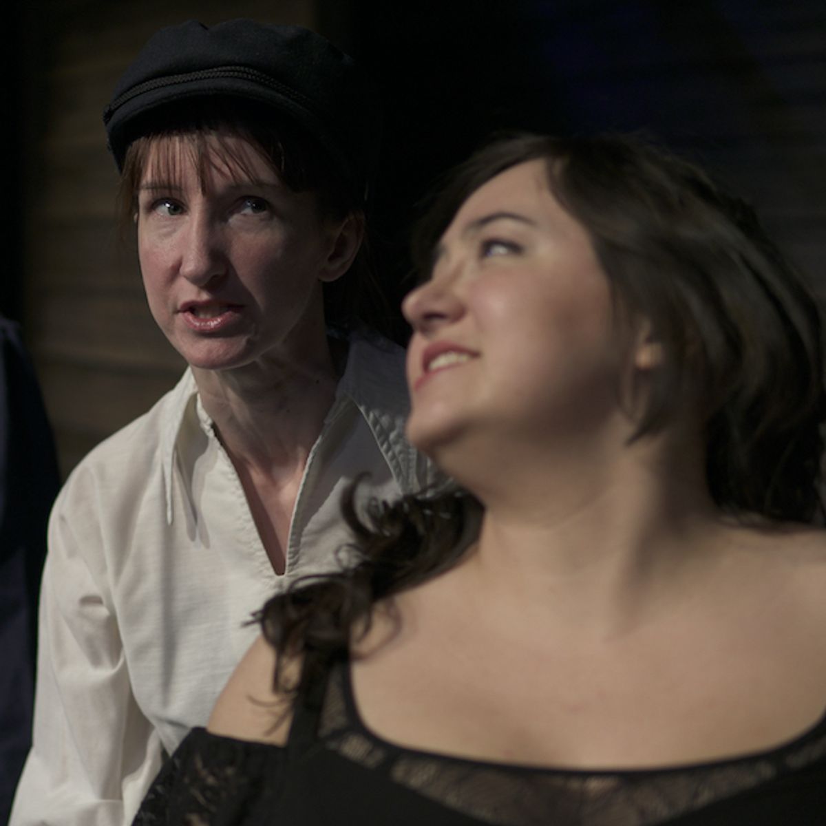 Cast members Laura Kochanowski and Deanna Martinez (L-R) in a scene from the 2020 edition of A Valentine's Affair. Cast members Laura Kochanowski and Deanna Martinez (L-R) in a scene from the 2020 edition of A Valentine's Affair.
