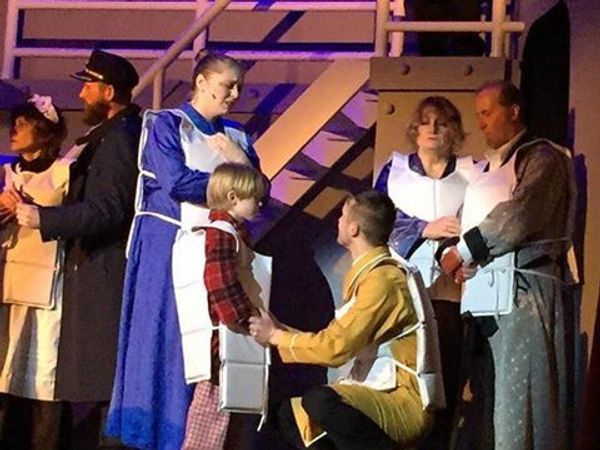 (Right to Left: Scott Fegley as Herbert Pitman, Nicholas Pecht as Bruce Ismay and Gearge Hart Pence as Captain Edward J. Smith) 4