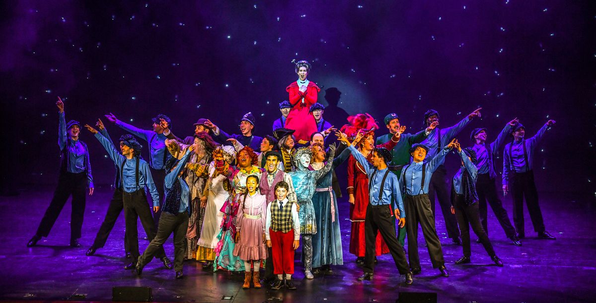 Cast of Slow Burn Theater Comapny?s MARY POPPINS Cast of Slow Burn Theater Comapny?s MARY POPPINS