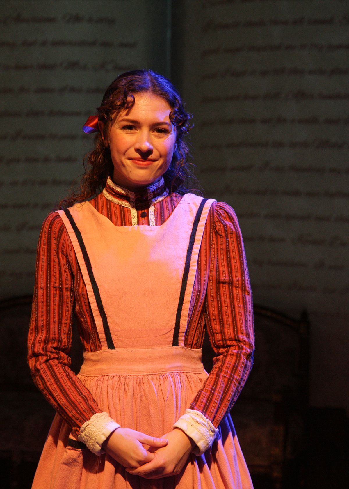 Emily Abeles as Beth March in Chance Theater's production of "Little Women - The Broadway Musical" is playing November 25 - December 23, 2022 at Bette Aitken theater arts Center on the Cripe Stage. Music by Jason Howland; Lyrics by Mindi Dickstein; Book by Allan Knee. Based on the novel by Louisa May Alcott. Directed by Casey Long, Music Direction by Gabrielle Maldonado. Emily Abeles as Beth March in Chance Theater's production of "Little Women - The Broadway Musical" is playing November 25 - December 23, 2022 at Bette Aitken theater arts Center on the Cripe Stage. Music by Jason Howland; Lyrics by Mindi Dickstein; Book by Allan Knee. Based on the novel by Louisa May Alcott. Directed by Casey Long, Music Direction by Gabrielle Maldonado.