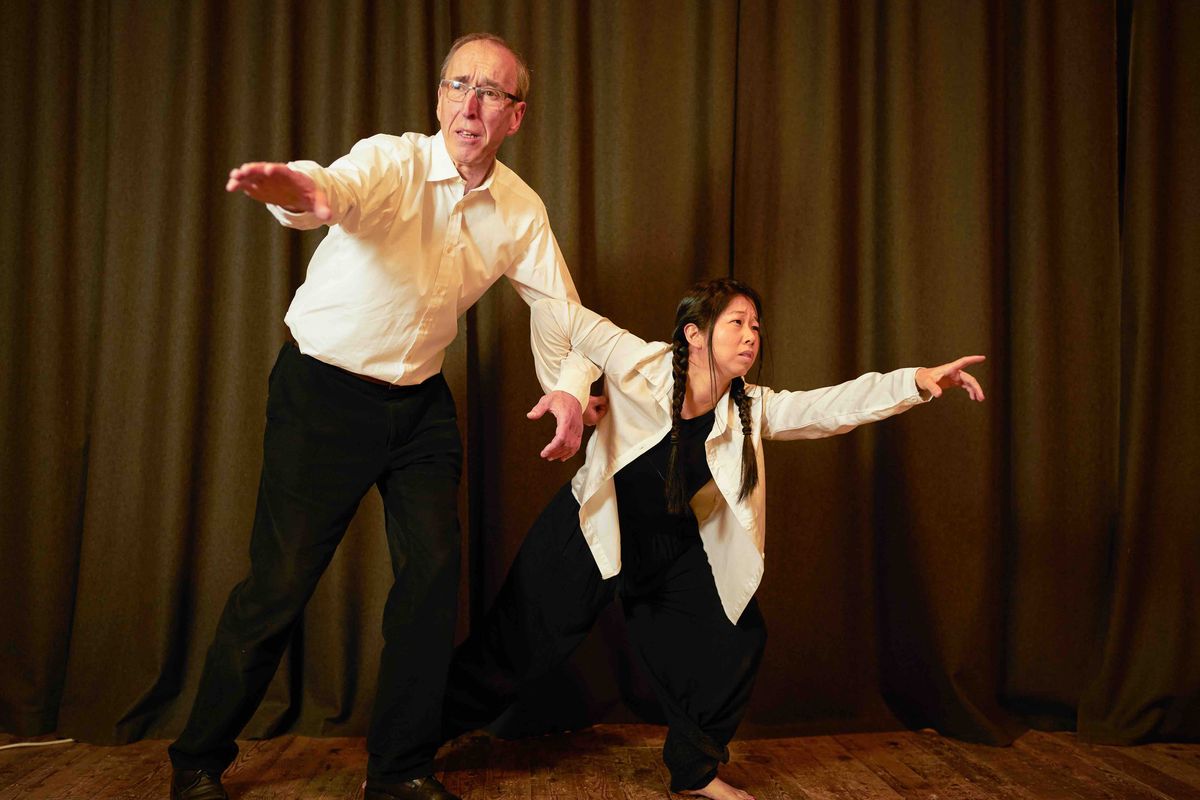 The Mistake: Emiko Jane Ishii and Michael Mears. Photo credit: Simon Richardson.
