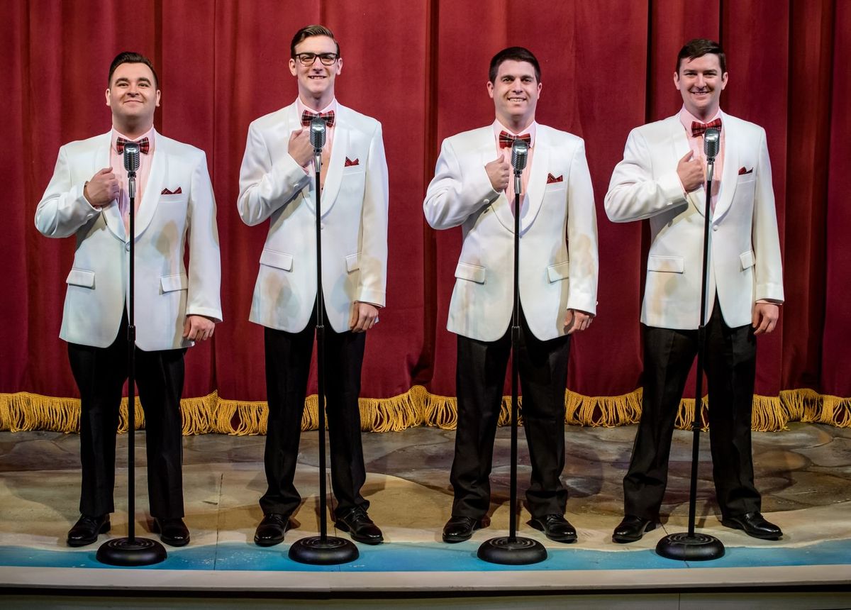 Cast of "Forever Plaid" at the Granbury Opera House on March 29, 2019 Cast of "Forever Plaid" at the Granbury Opera House on March 29, 2019