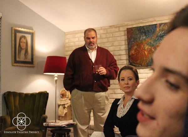 Zachary Leyva as Conrad, John Pfaffenberger as Cal and Dayna Fries as Beth in the acclaimed PLay, Ordinary People.
 1