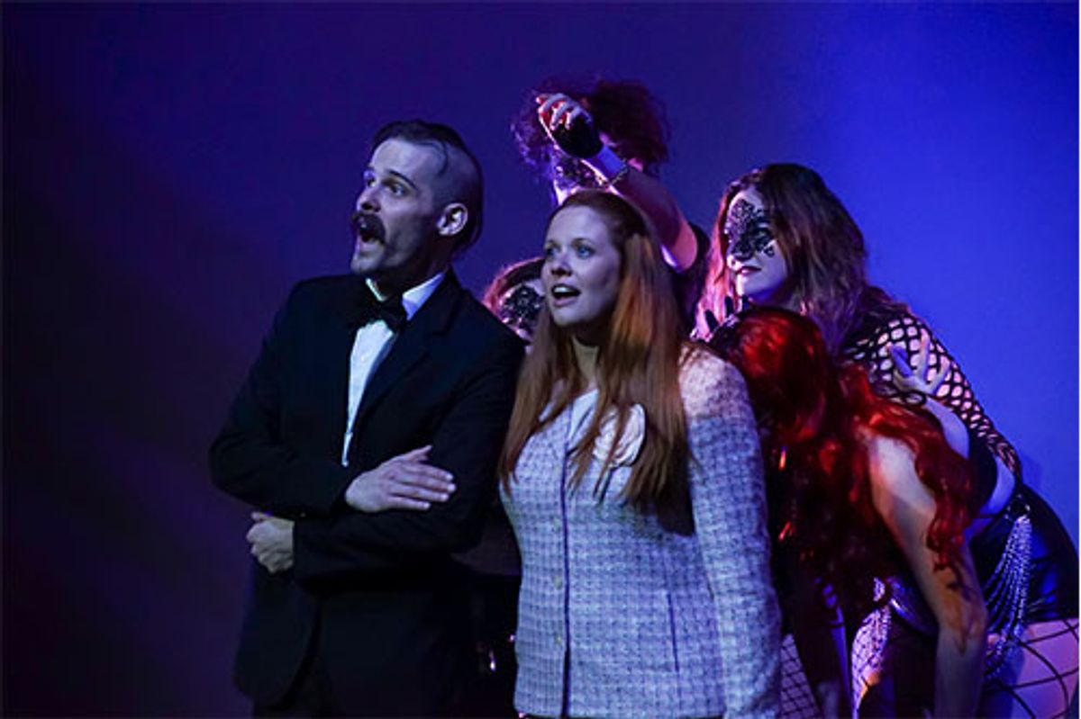 Teddy Waddell as Brad with Brandee Sibley as Janet