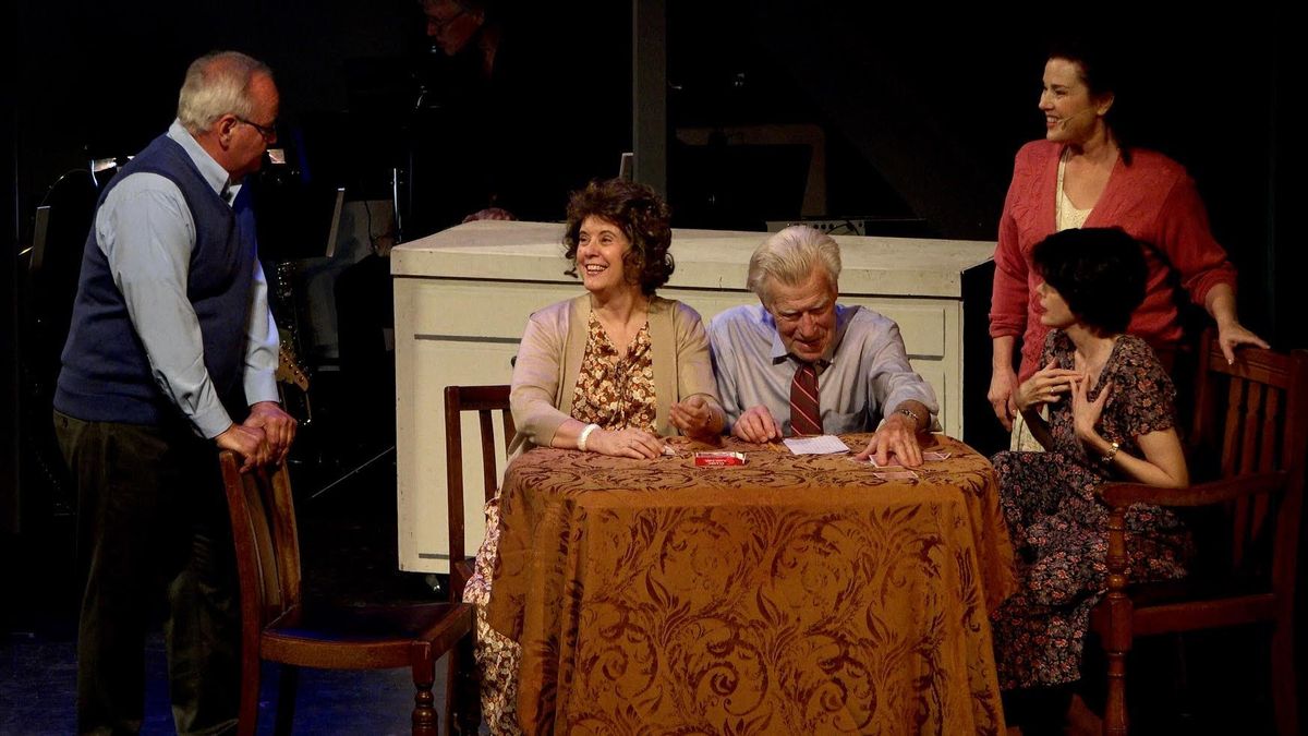 L-R:  Paul Panico, Cindy Pearl, Ron Rezac, Ronna Jones and Vivien Latham  (Photo by Richard Andert)
