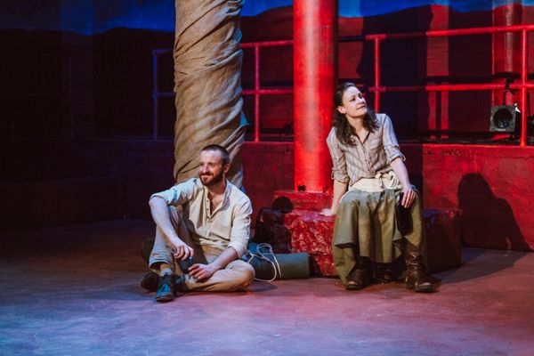 Daniel Holme and Leah Gabriel photo credit Luke Neville 2