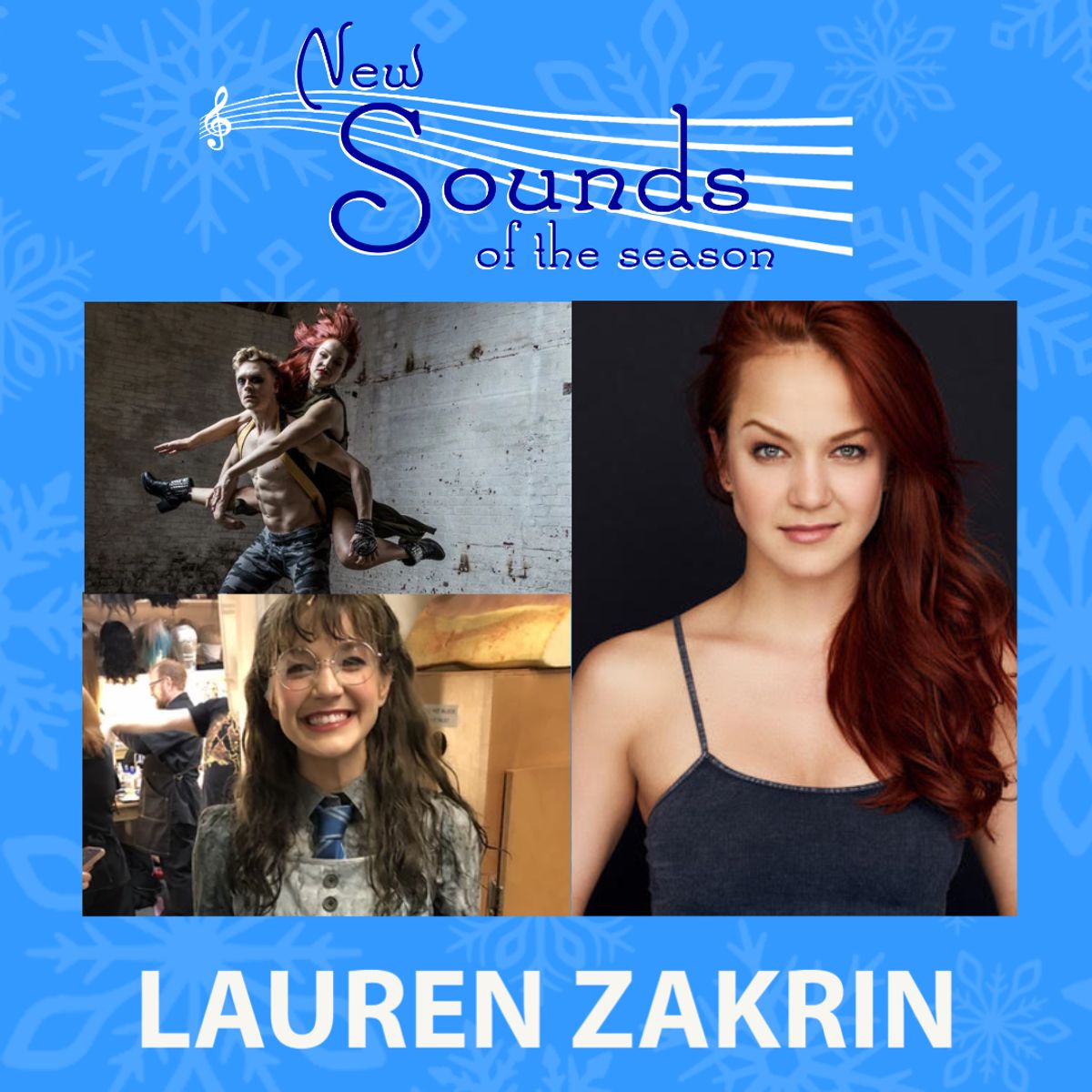 Lauren Zakrin singing "Each and Everyday in December" by Michael	Dilthey & Brian Leahy Doyle