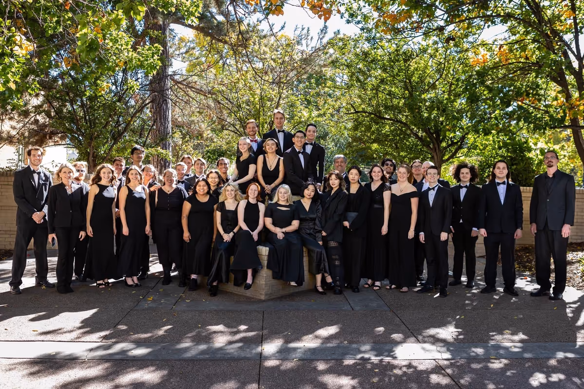 University of Northern Colorado Choir (Day of Art). Photo credit: Jam David. University of Northern Colorado Choir (Day of Art). Photo credit: Jam David.