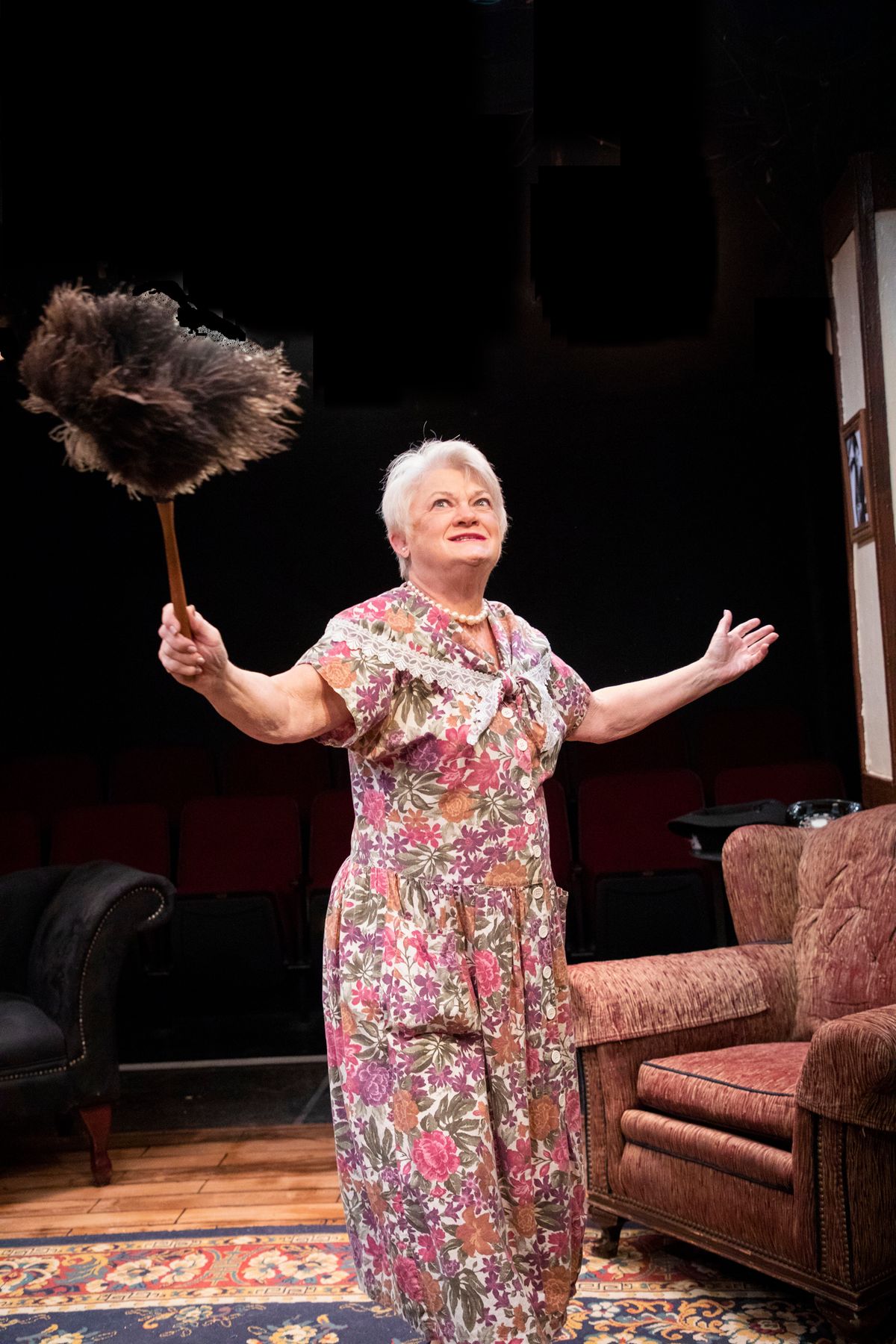 Production Photos from Moon Over Buffalo at Spotlighters Theatre  PhotoCredit:  Spotlighters Theatre / Shealyn Jae Photography