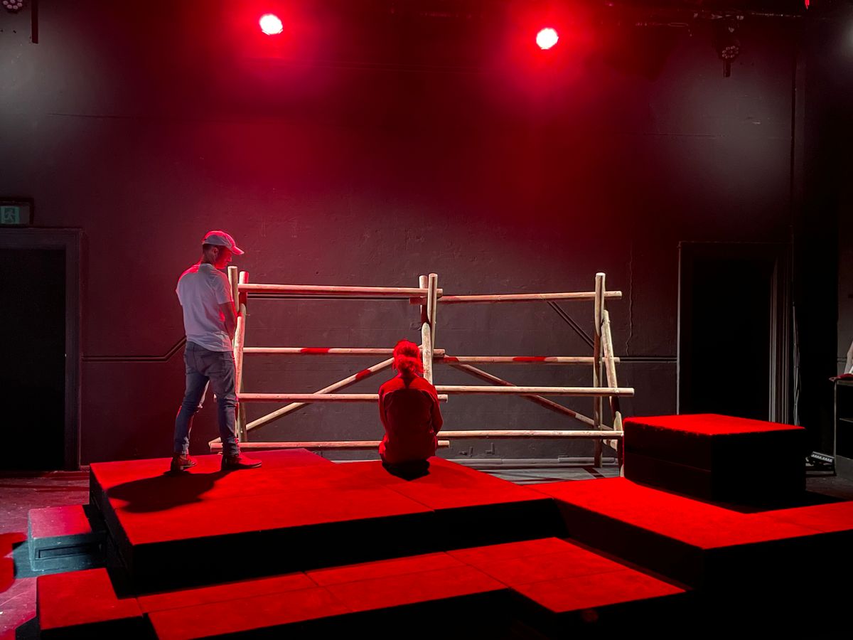 Poignant, haunting and beautiful theatrical moments. Poignant, haunting and beautiful theatrical moments.