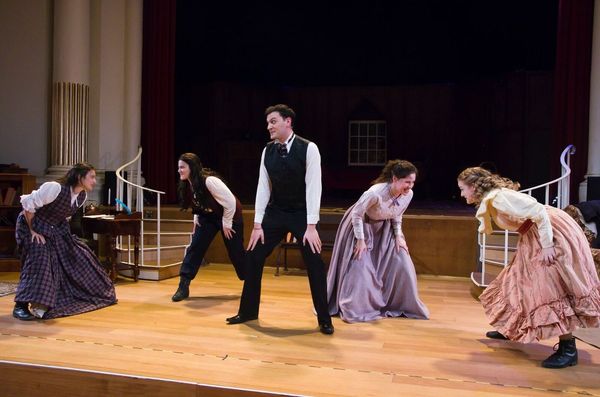 The March family receive a letter from their father, who is away serving in the Civil war 2