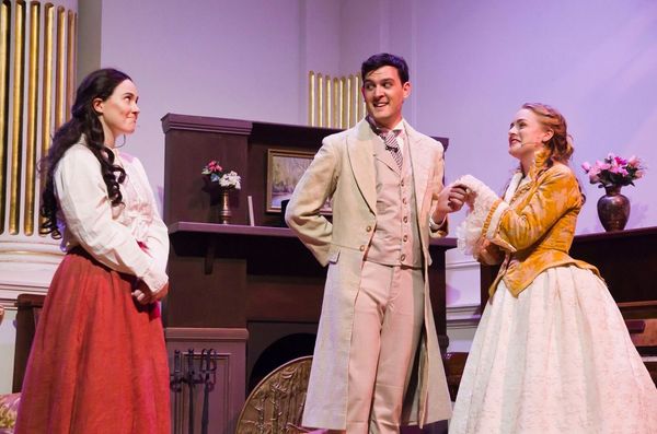 The March family receive a letter from their father, who is away serving in the Civil war 3