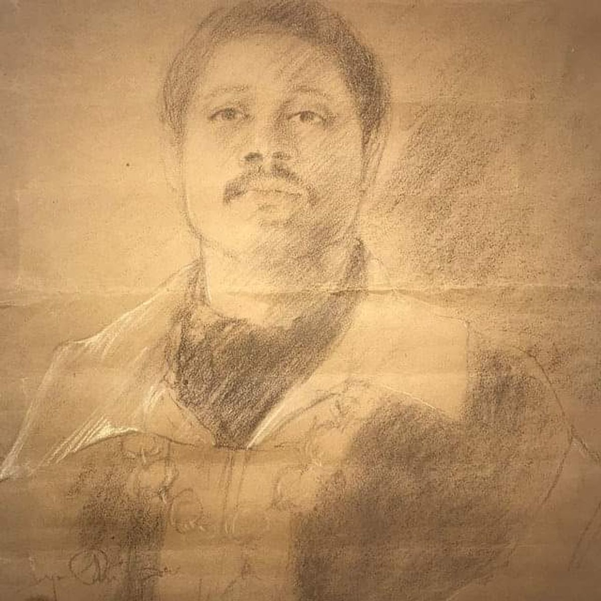 Visual Art Of A Grand Inquisitor: 1986 Lynn Philiyan Portraiture of Darryl Maximilian Robinson as Tomas de Torquemada, The Grand Inquisitor of Spain in the musical comedy mystery Murder, They Quoth.