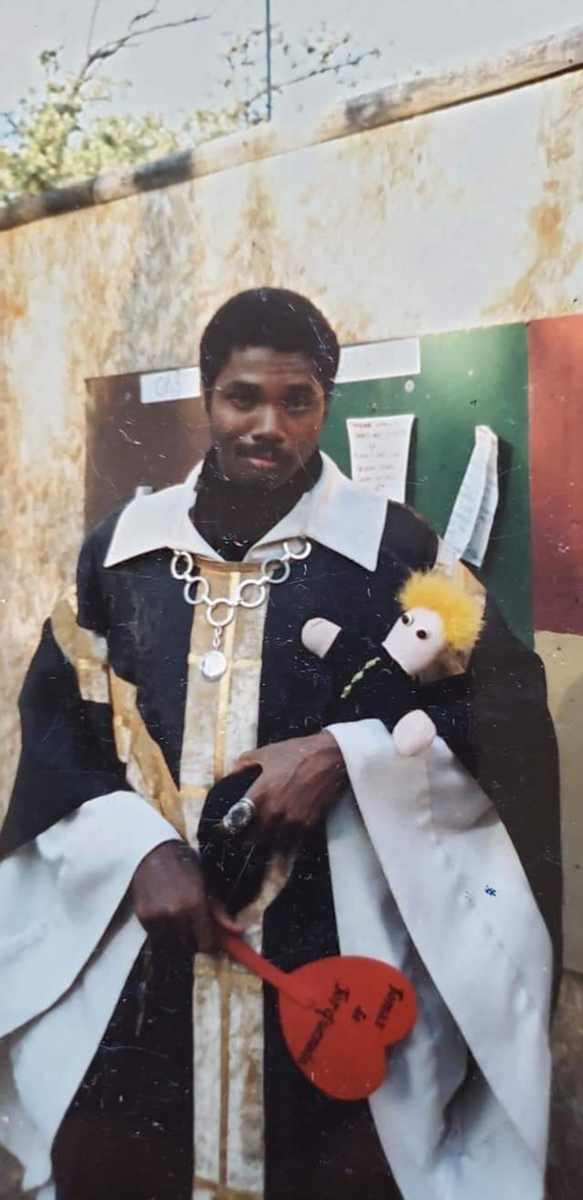 His Eminence: Darryl Maximilian Robinson as Tomas de Torquemada, Grand Inquisitor of Spain, in Murder, They Quoth, the 1986 musical comedy mystery Grand Scenario of King Richards Faire of Wisconsin.