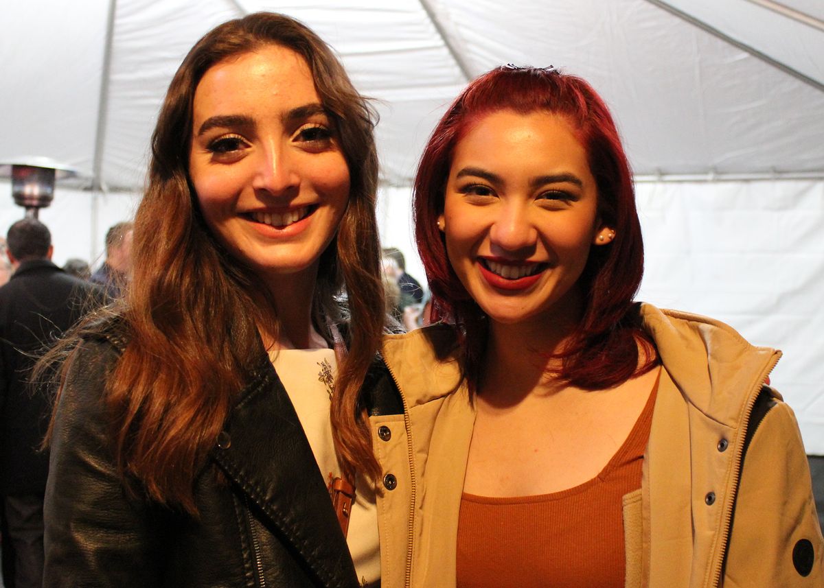 Jessica James and Angie Chavez on Opening Night of "Next to Normal," playing January 28 - February 27, 2022 at Chance Theater in Anaheim, CA.  